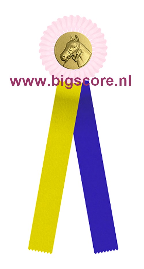 R 01 Multi 1-Ringsrozet Ø 10,5 cm L: 30 cm Blanco met optie Full Colour 50 mm afslag